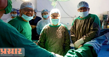 ગાયનેક વિભાગના નિષ્ણાંત તબીબો દ્વારા નૂતન હોસ્પિટલમાં મહિલાના ગુપ્તાંગ માર્ગનુ સફળ ઓપરેશન